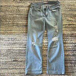 Levi’s Super low boot blue jeans
